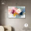 "Floral Haze II", reproduction murale encadrée rose par Art Remedy, cadre noir, 45 x 30-1416032806-1415750561