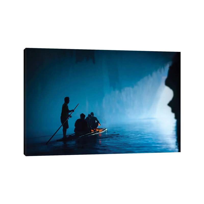 Tham Lod Caves II by Ben Heine - Wrapped Canvas Painting, 20.32 cm H x 30.48 cm W