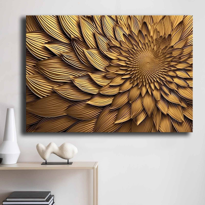 Peinture décorative sur toile