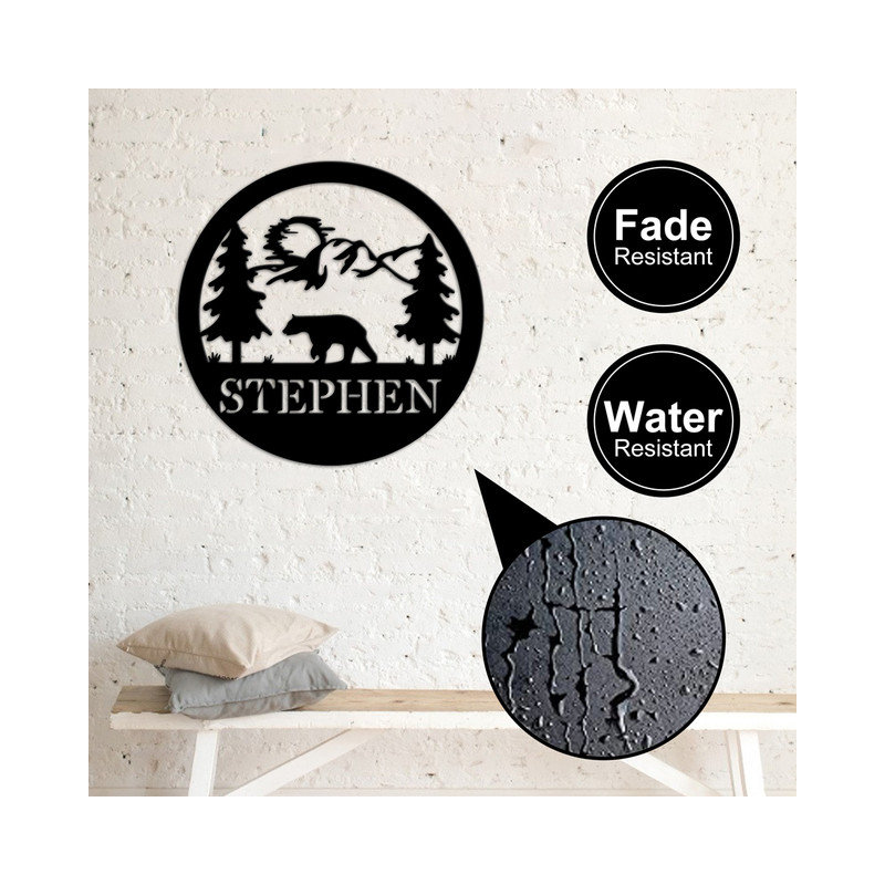 Plaque et plaque Brandyce Wild