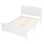 Lit plateforme double, structure en bois massif avec lattes de soutien, structure solide, aucun sommier requis-1740704337-1740704342