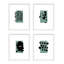 Serenity Set Of 4 Print by Lee Lessem-877324264-877324266