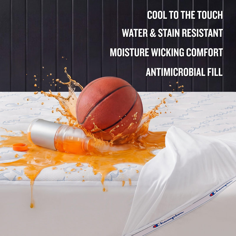Champion Cooling Knit Mattress Pad, Queen