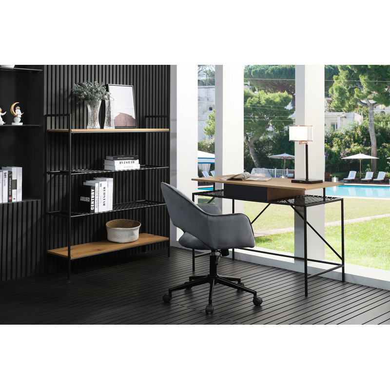 Saphira Metal Base Writing Desk