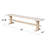 Polizzi Solid Wood Bench