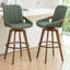 Tabourets de bar et de comptoir pivotants rembourrés Modern-1922140629-1922140631