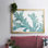Blue Macro Coral II, reproduction d'art sur toile