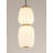 Kace 2 - Light Black/Gold LED Unique/Statement Pendant