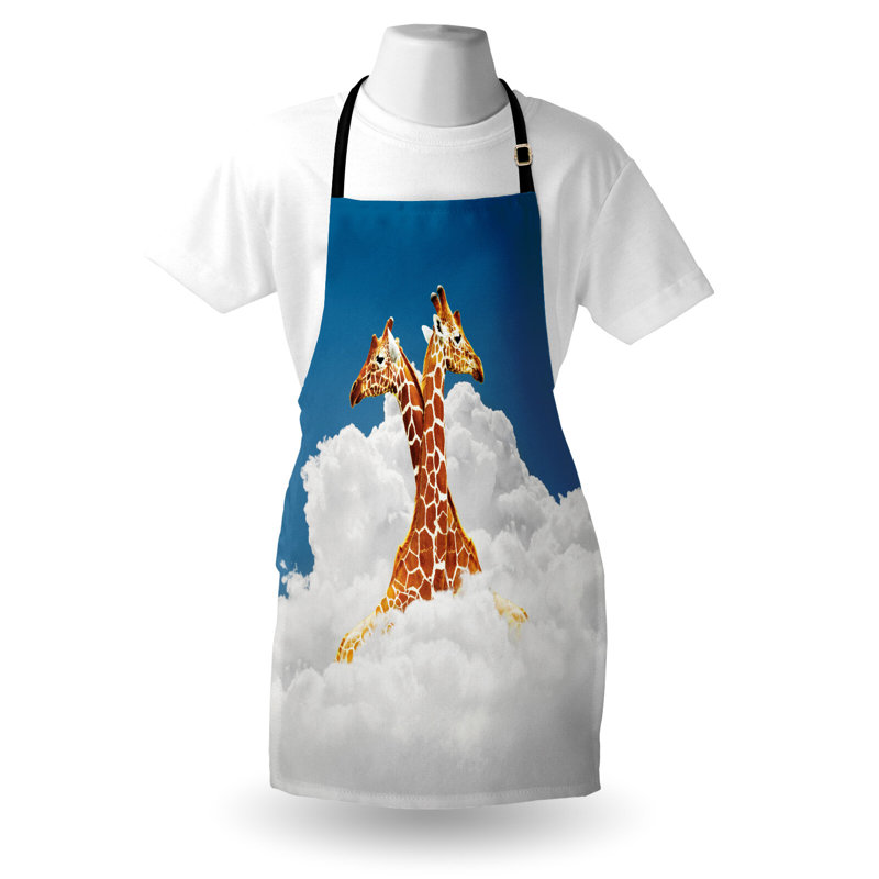 No Pattern Bib Apron