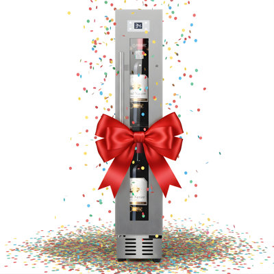 Equator 9 Bottles WINE REFRIGERATOR 1-Zone Freestanding/Builtin 7 Color LED 110V