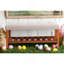 Banc en tissu gris clair Charla-2061084981