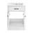 Burdon 24 In. Bathroom Vanity With 3-Hole Ceramic Sink Top-100841206-100841205-100841207