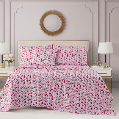 Juicy Couture Microfiber Sheet Set with Extra Pillowcase(s)