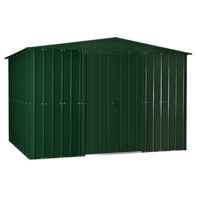 Salford 10 ft. W x 8 ft. D Metal Garden Shed