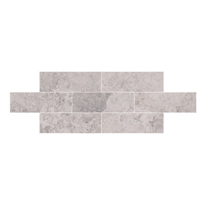Carreau de plancher et de mur en porcelaine aspect pierre 3 po x 9 po Alpine