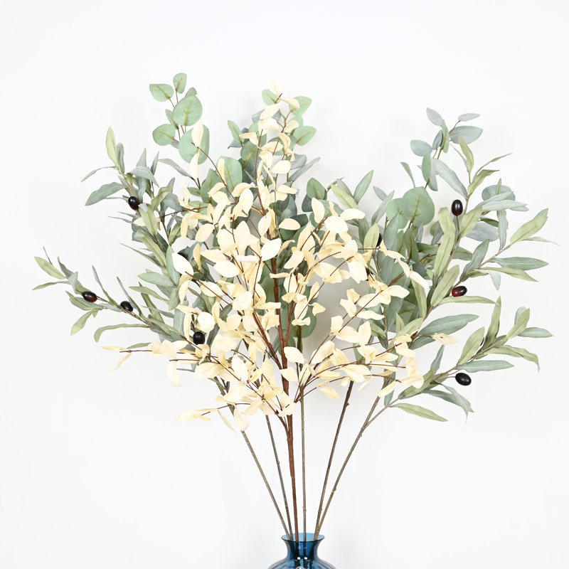 Branche d'eucalyptus artificiel 36 po 36 po