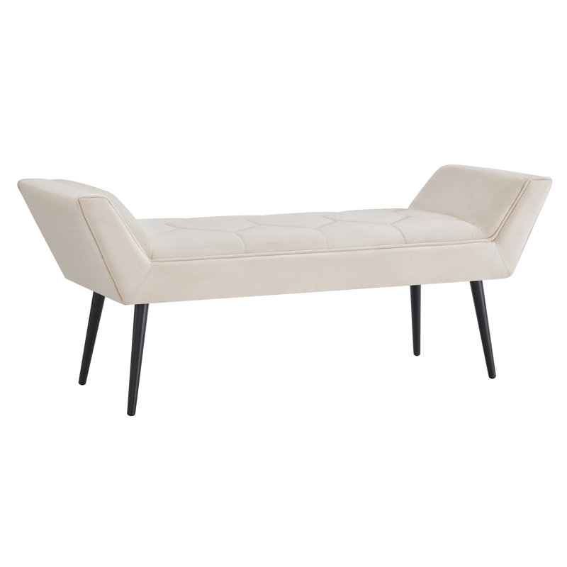 Grimsby Upholstered Bench, Beige