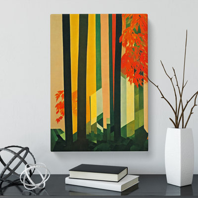 Autumn Forest Blocks Vol.1 - Wrapped Canvas
