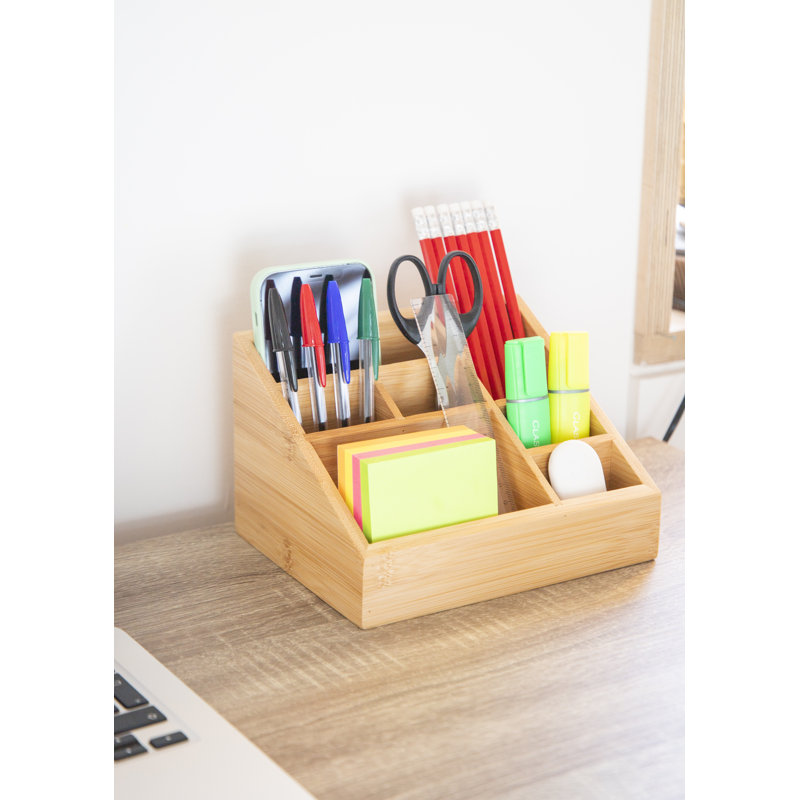 Wood Desk Organiser
