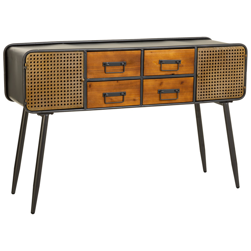 Chesire Iron 2 - Door Rectangle Accent Cabinet