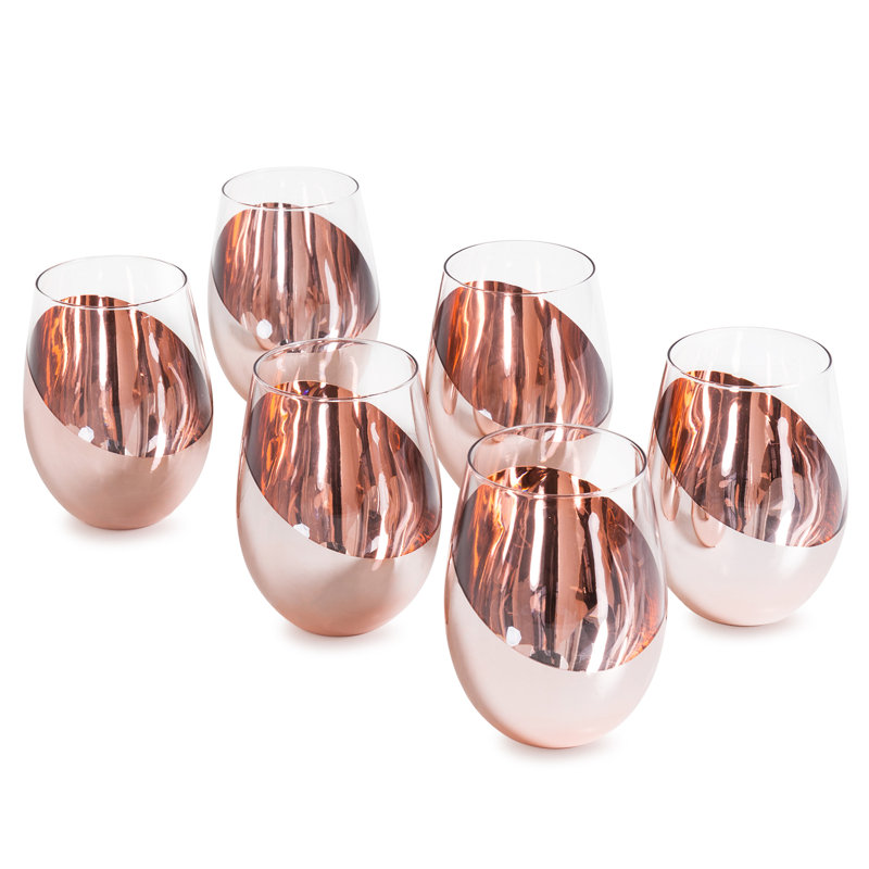 Moderne 6 pièces 108 oz. Ensemble de verres à vin tout usage
