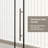 Frameless Shower Door Single Sliding, 1/4 Inch Thick Clear Tempered Glass Shower Door With Zinc Roller Rail System, Stainless Steel Handle
