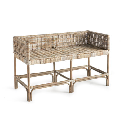 Raye Wicker Bench by Birch Lane