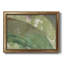 Serene Green II - peinture sur toile encadrée