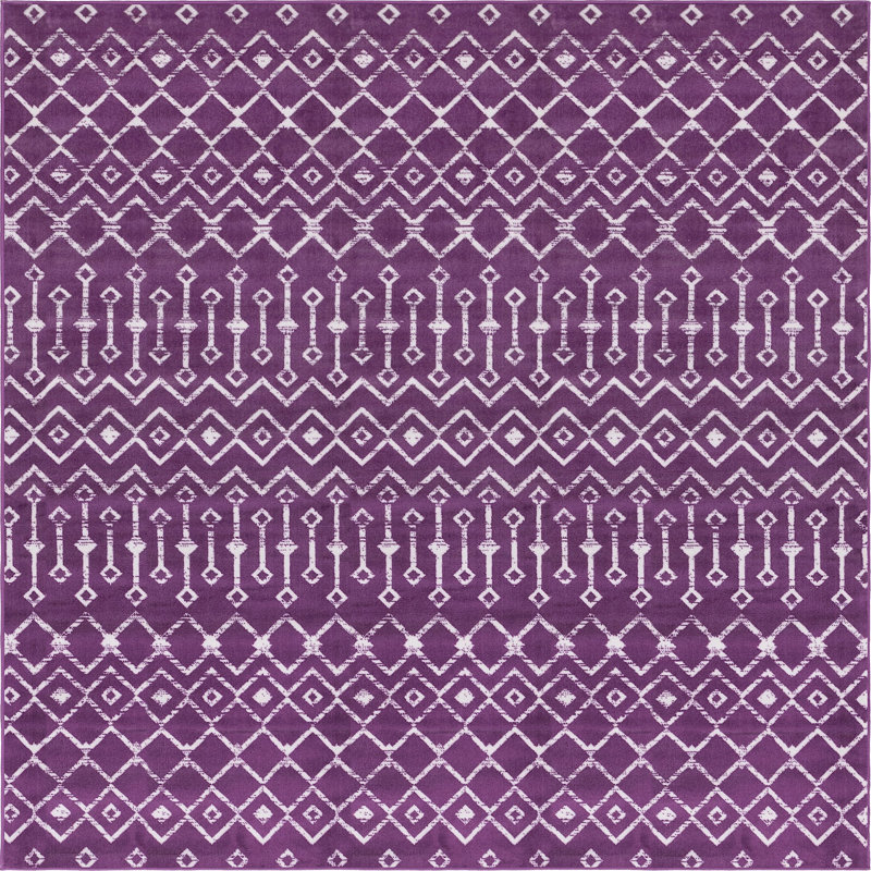 Aemtenan Abstract Indoor Rug, Square 6'