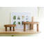 Linford Wood Plant Stand - Set of 2