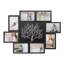 Cadre de collage intégré Family Tree, cadre en PVC noir pour photos standard de 4 x 6-122057226