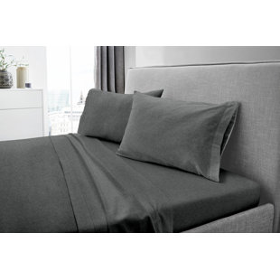 200 Thread Count 100% Cotton German Flannel Pillowcases Set