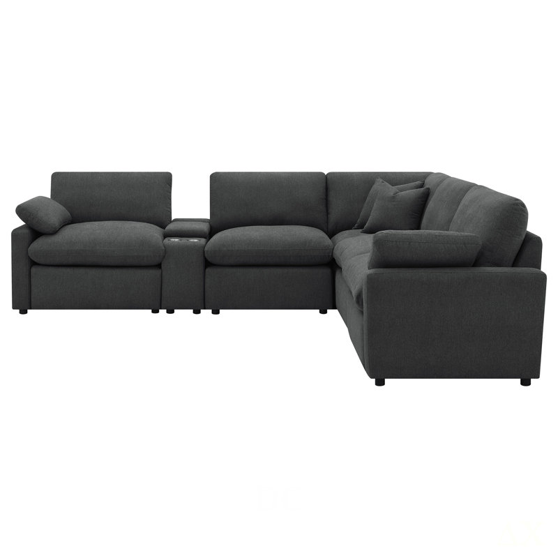 6-piece Modular Power Reclining Sectional