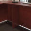 Bureau avec tablette, fini rouge