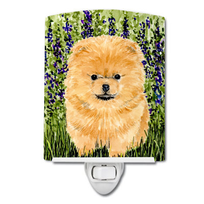 Pomeranian Ceramic Night Light