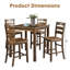 Ensemble de salle à manger 5 pièces Modern-1978308319