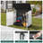 51.1''W Outdoor Resin Horizontal Storage Shed-280 Gallon-111530625