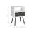 1-Drawer 1-Shelf Nightstand
