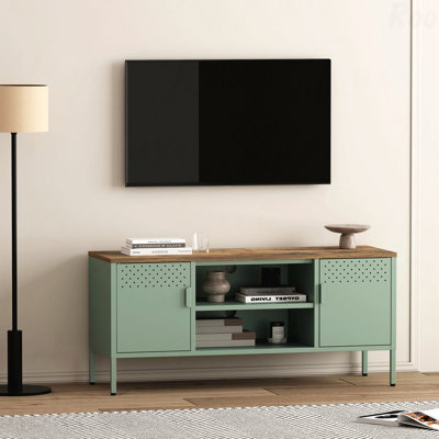 Armoire de rangement, vert sauge