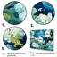 «Jungle River Collage At Night 1», art mural jungle-1982776461-1982776469