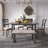 6 - Person Double Pedestal Dining Set