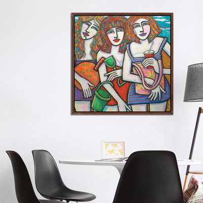 Summer Friends by Ilene Richard - Gallery-Wrapped Canvas Giclée on Canvas