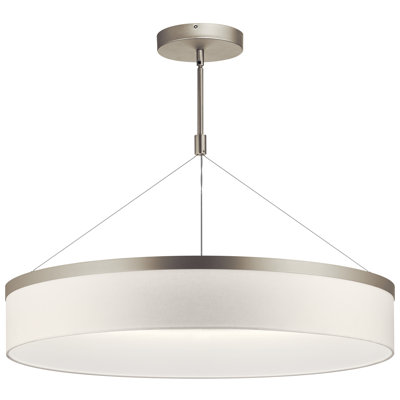 3 - Light Dimmable LED Drum Chandelier