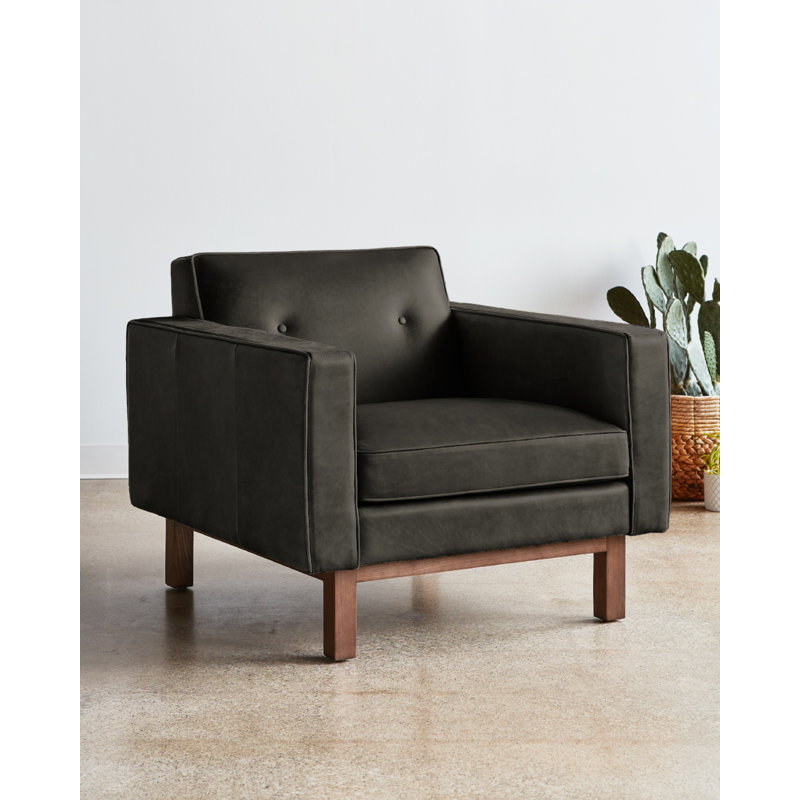 Embassy Chair, Tucson Char Leather