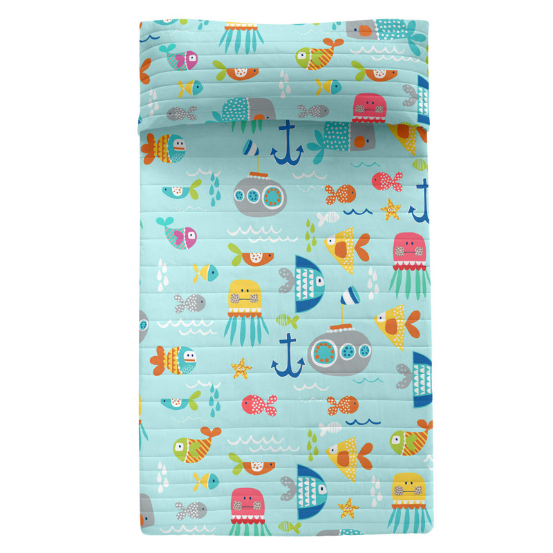 Stangland Cotton No Pattern Bedspread, 200 x 260cm