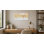 Gold Textured Abstract Canvas Wall Art, Handmade Texture & Foil Effect, Neutral Horizontal Decor