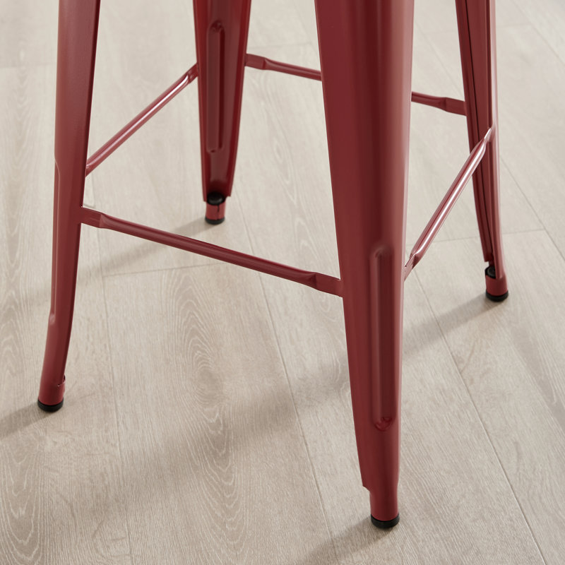 Honora 76cm Stool, Red