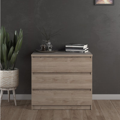 Parley 77cm W 3 - Drawer Chest of Drawers