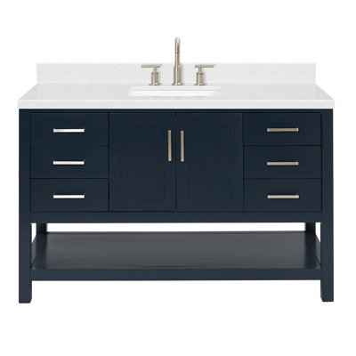 ARIEL Magnolia 54 Single Bathroom Vanity with Top