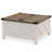 Allyssa 3 Piece Farmhouse Coffee Table Set